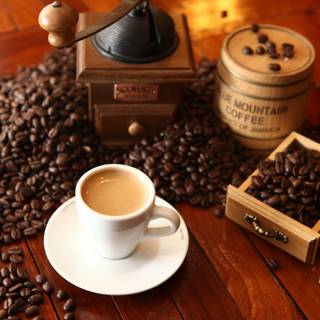 4k coffee shop wallpaper