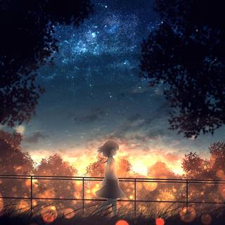 Anime natural 4k wallpaper