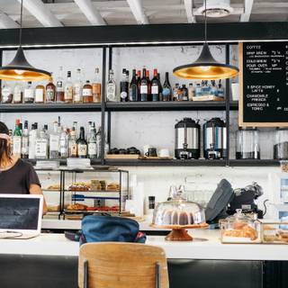 4k coffee shop wallpaper