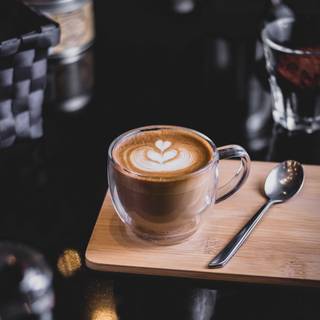 4k coffee shop wallpaper