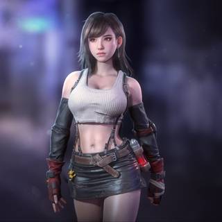 Final Fantasy VII 4k wallpaper