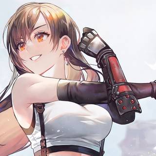 Final Fantasy VII 4k wallpaper