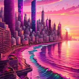 City iPhone 4k wallpaper