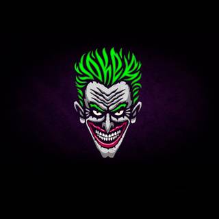 Joker 4k black wallpaper