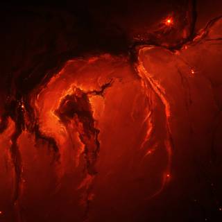 Red space 4k wallpaper