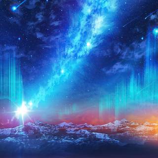 Beautiful night 4k wallpaper