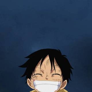 Luffy laughing wallpaper
