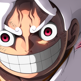 Luffy laughing wallpaper