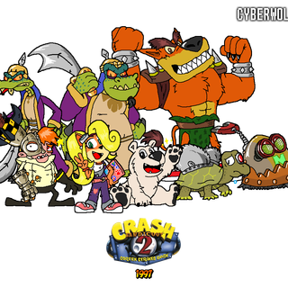 Crash Bandicoot 2: Cortex Strikes Back wallpaper