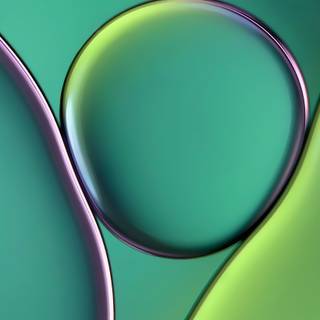 iPad green wallpaper