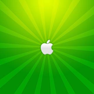 iPad green wallpaper