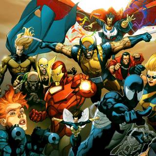 Avengers video game desktop wallpaper