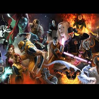 Avengers video game desktop wallpaper