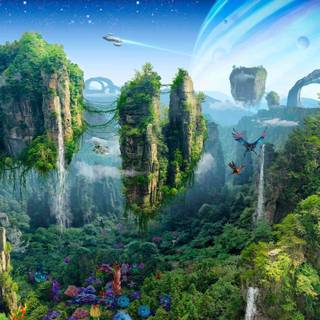 Fantastic landscape wallpaper