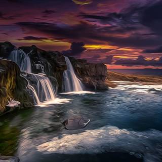 Fantastic landscape wallpaper