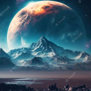 Fantastic landscape wallpaper