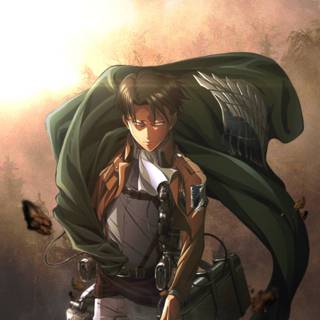 Attack On Titan characters wallpaper