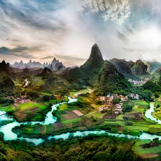 Fantastic landscape wallpaper