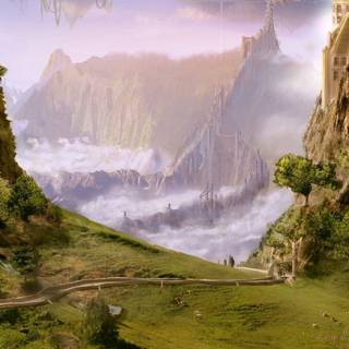 Fantastic landscape wallpaper