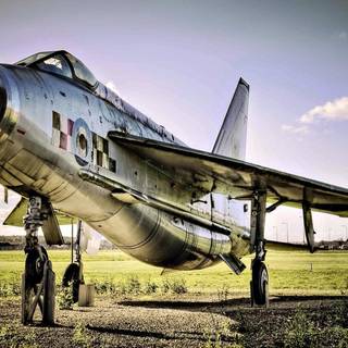 Vintage aircraft wallpaper