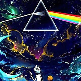 Trippy galaxy wallpaper