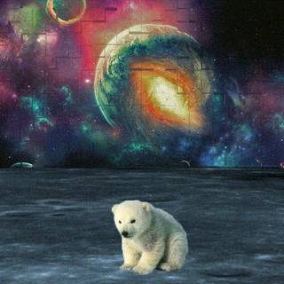 Trippy galaxy wallpaper