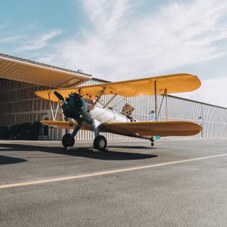 Vintage aircraft wallpaper