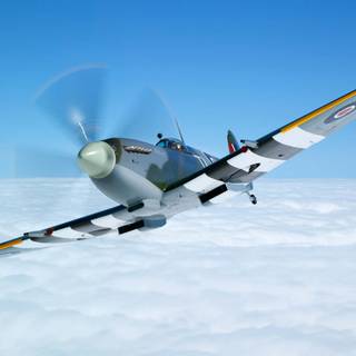 Vintage aircraft wallpaper