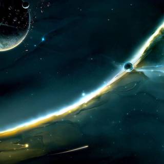 Trippy galaxy wallpaper