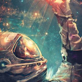 Trippy galaxy wallpaper