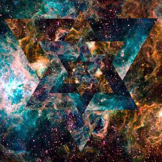 Trippy galaxy wallpaper