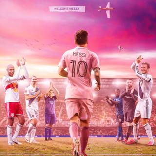 Inter Miami Messi wallpaper