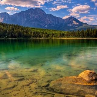 Natural landscape computer wallpaper