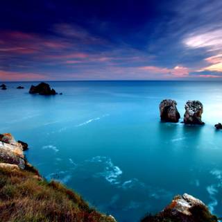 Natural landscape computer wallpaper