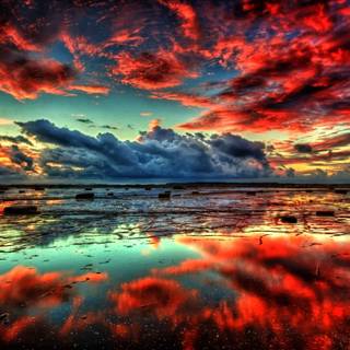 Natural landscape computer wallpaper