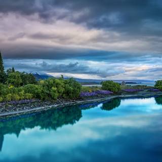 Natural landscape computer wallpaper