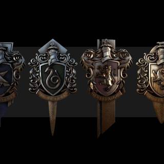 Hogwarts symbol HD desktop wallpaper