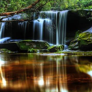 Natural landscape computer wallpaper