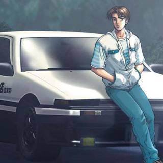 Street race anime desktop wallpaper