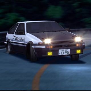 Street race anime desktop wallpaper