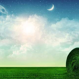 Natural landscape computer wallpaper