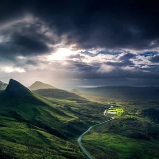 Natural landscape computer wallpaper