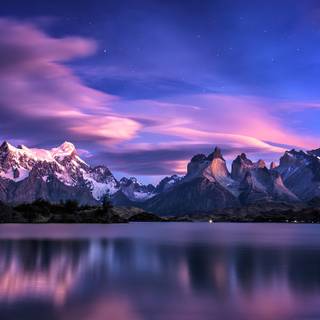 Natural landscape computer wallpaper