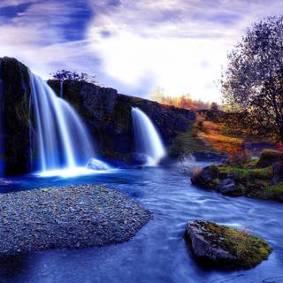 Natural landscape computer wallpaper