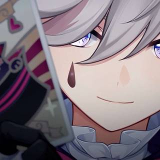 Genshin Lyney computer wallpaper