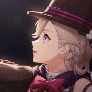 Genshin Lyney computer wallpaper