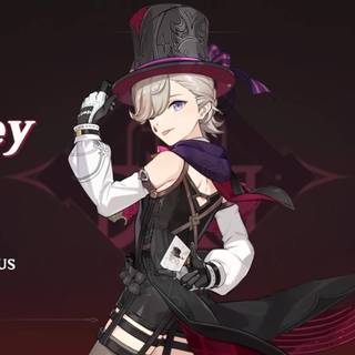 Genshin Lyney computer wallpaper