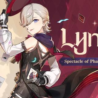 Genshin Lyney computer wallpaper