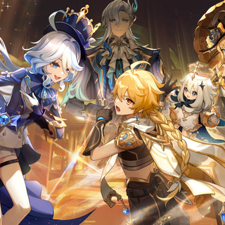 Genshin Lyney computer wallpaper