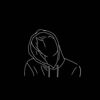 Dark art girl wallpaper